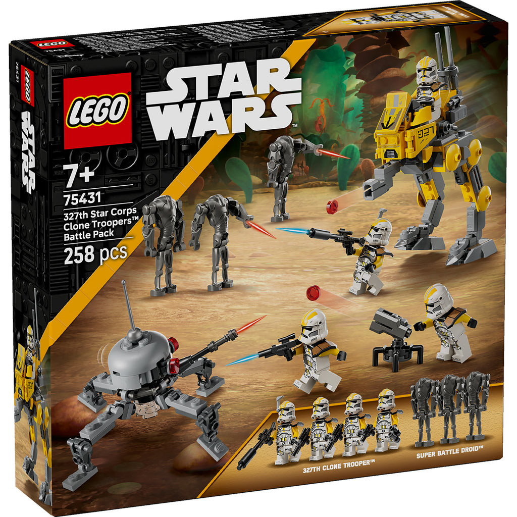 LEGO® Star Wars™ 327th Star Corps Clone Troopers™ Battle Pack Đồ Chơi Lắp Ráp Chính Hãng LEGO 75431 - Hình ảnh sản phẩm