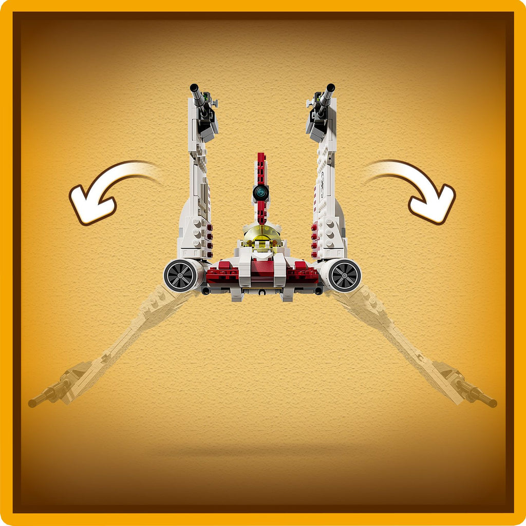 LEGO® Star Wars™ V-19 Torrent Starfighter - Đồ Chơi Lắp Ráp Chiến Đấu Cơ LEGO 75432 - Hình ảnh bổ sung 6