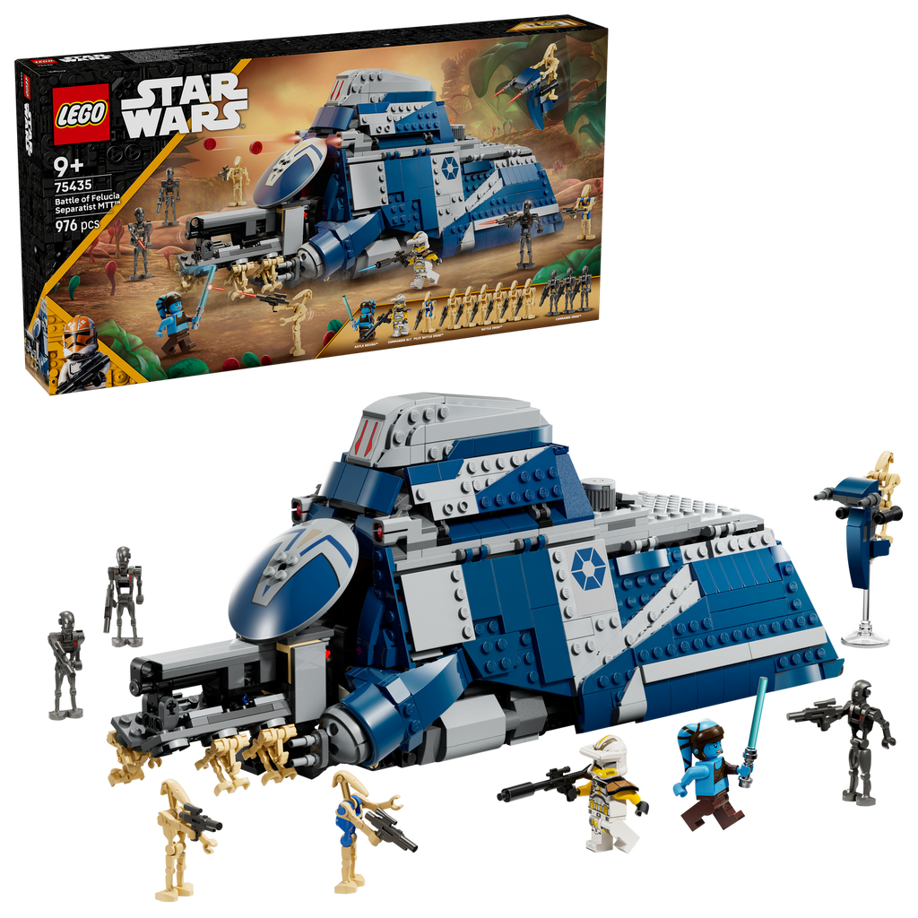 LEGO® Star Wars™ Battle of Felucia Separatist MTT™ - Bộ Đồ Chơi Lắp Ráp Xe Vận Tải Robot - LEGO 75435 LEGO - ảnh 1 - Lego