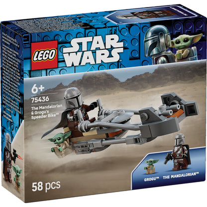 LEGO® Star Wars™ The Mandalorian & Grogu’s Speeder Bike™ Đồ chơi lắp ráp Star Wars 75436 - Hình ảnh sản phẩm