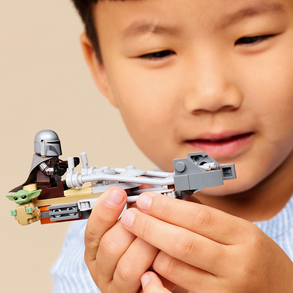 LEGO® Star Wars™ The Mandalorian & Grogu’s Speeder Bike™ Đồ chơi lắp ráp Star Wars 75436 - Góc nhìn khác 3