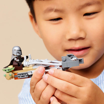 LEGO® Star Wars™ The Mandalorian & Grogu’s Speeder Bike™ Đồ chơi lắp ráp Star Wars 75436 - Góc nhìn khác 3