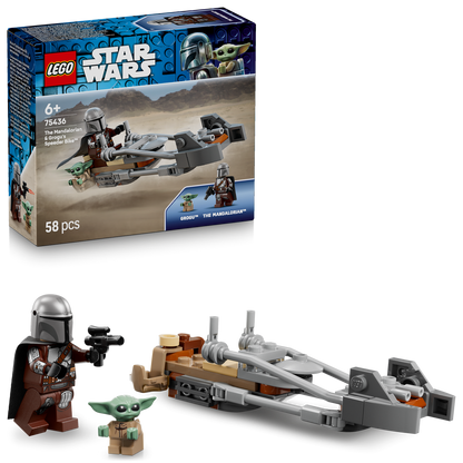LEGO® Star Wars™ The Mandalorian & Grogu’s Speeder Bike™ Đồ chơi lắp ráp Star Wars 75436 - Hình ảnh bổ sung 9