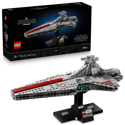LEGO® Star Wars™ Venator-Class Attack Cruiser™ Mô Hình Phi Thuyền Tấn Công LEGO 75441 - Hình ảnh bổ sung 9
