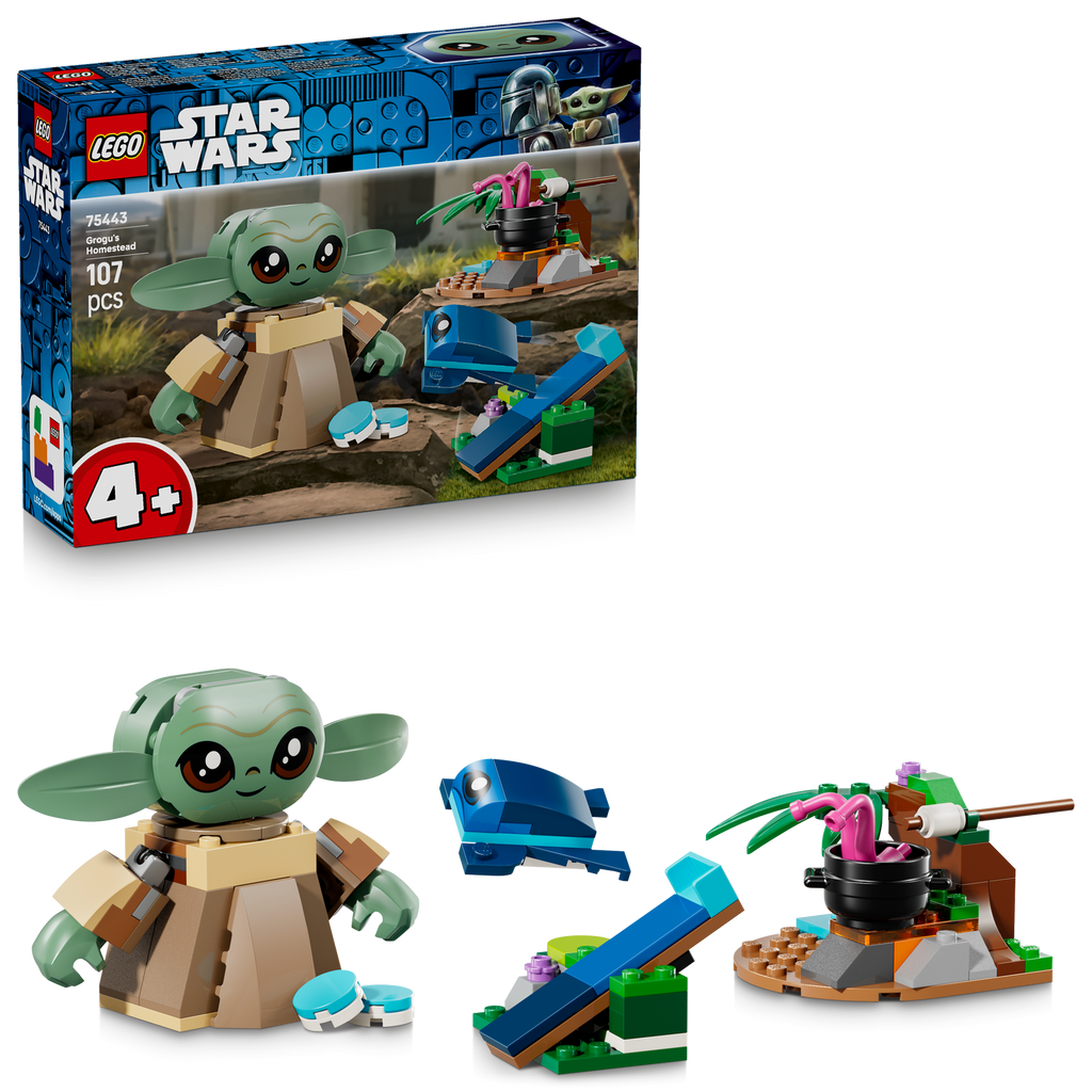 LEGO® Star Wars™ Grogu’s Homestead - Đồ Chơi Lắp Ráp Ngôi Nhà Của Grogu 75443 - Hình ảnh bổ sung 9