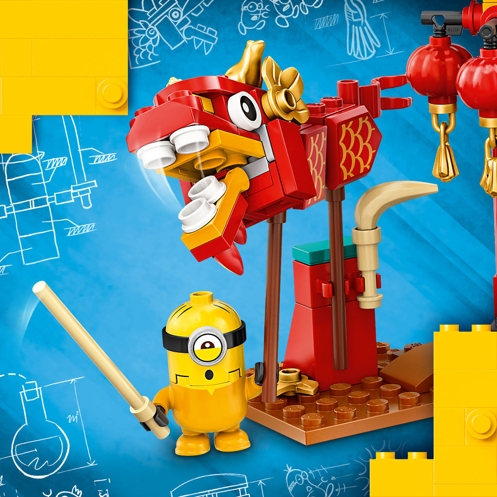 LEGO® Minions Minions Kung Fu Battle - Đồ Chơi Lắp Ráp Trận Chiến Kung Fu (75550) - LEGO - Hình ảnh bổ sung 5