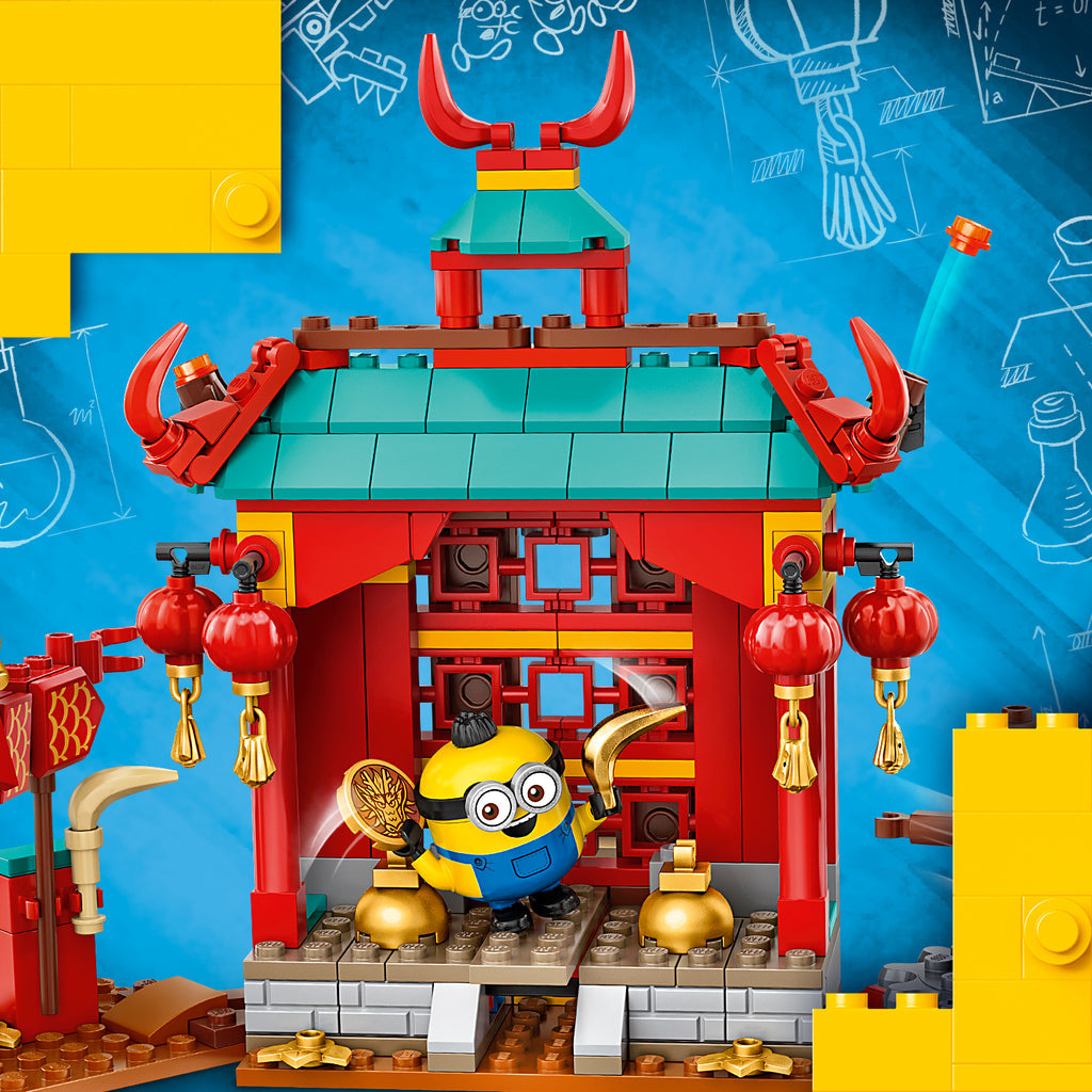 LEGO® Minions Minions Kung Fu Battle - Đồ Chơi Lắp Ráp Trận Chiến Kung Fu (75550) - LEGO LEGO - ảnh 1 - LEGO Sets