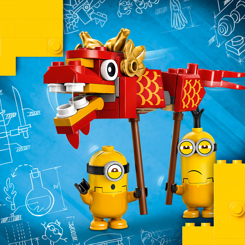LEGO® Minions Minions Kung Fu Battle - Đồ Chơi Lắp Ráp Trận Chiến Kung Fu (75550) - LEGO LEGO - ảnh 3 - LEGO Sets