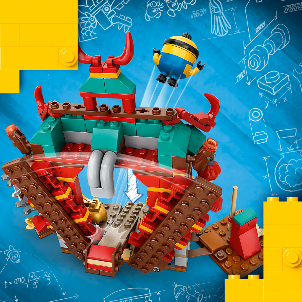LEGO® Minions Minions Kung Fu Battle - Đồ Chơi Lắp Ráp Trận Chiến Kung Fu (75550) - LEGO LEGO - ảnh 4 - LEGO Sets