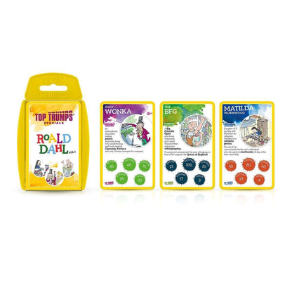 Roald Dahl Vol 1 Top Trumps Card Game - Trò Chơi Thẻ Bài Trẻ Em - Winning Moves - Hình ảnh bổ sung 5