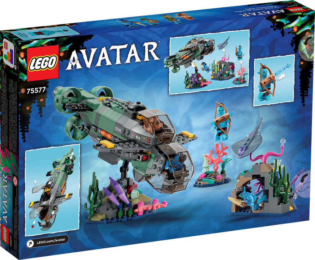 LEGO® Avatar™ Mako Submarine - Tàu Ngầm Chiến Đấu Pandora - LEGO 75577 LEGO - ảnh 2 - Lego