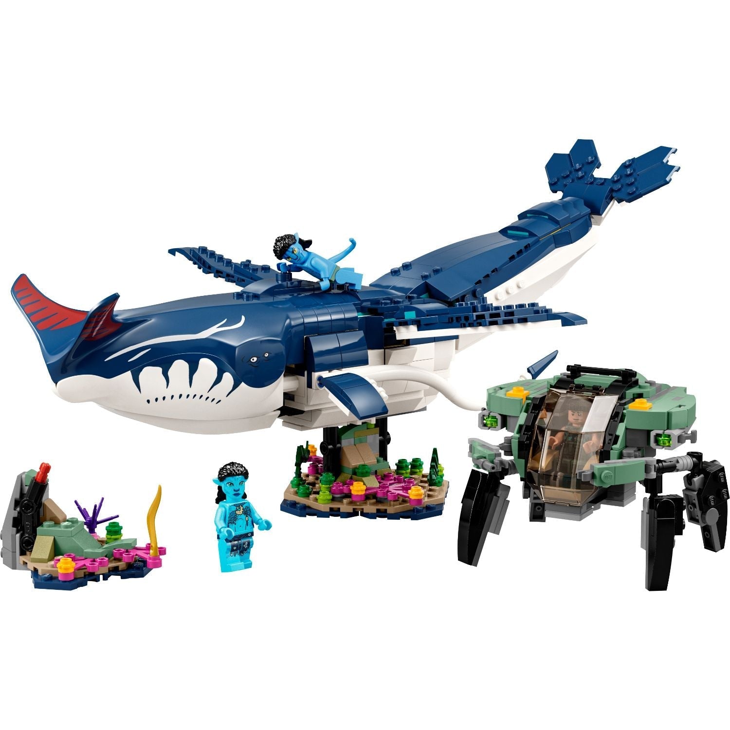 LEGO® Avatar™ Payakan the Tulkun & Crabsuit - Đồ Chơi Lắp Ráp Chính Hãng LEGO 75579 - Hình ảnh chi tiết 2