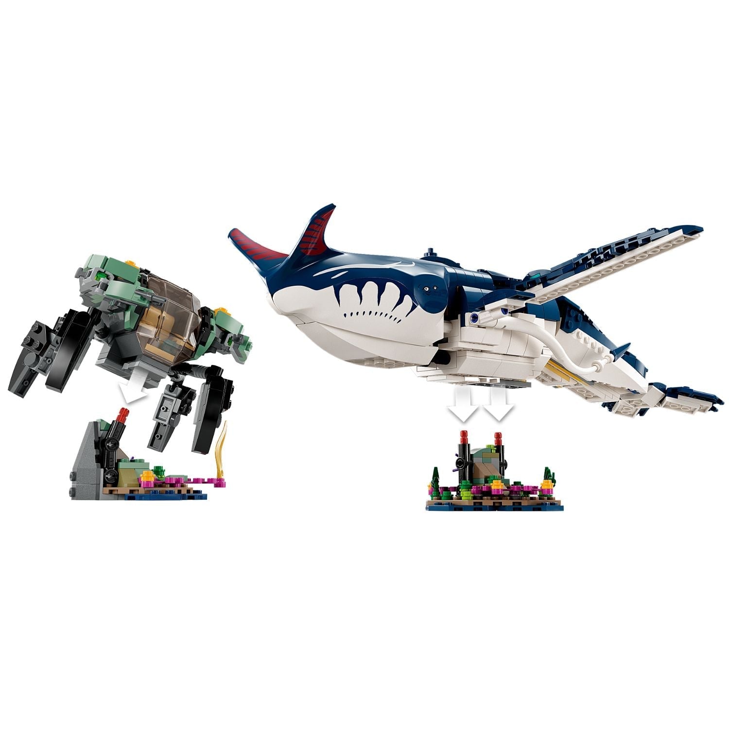 LEGO® Avatar™ Payakan the Tulkun & Crabsuit - Đồ Chơi Lắp Ráp Chính Hãng LEGO 75579 - Hình ảnh bổ sung 9