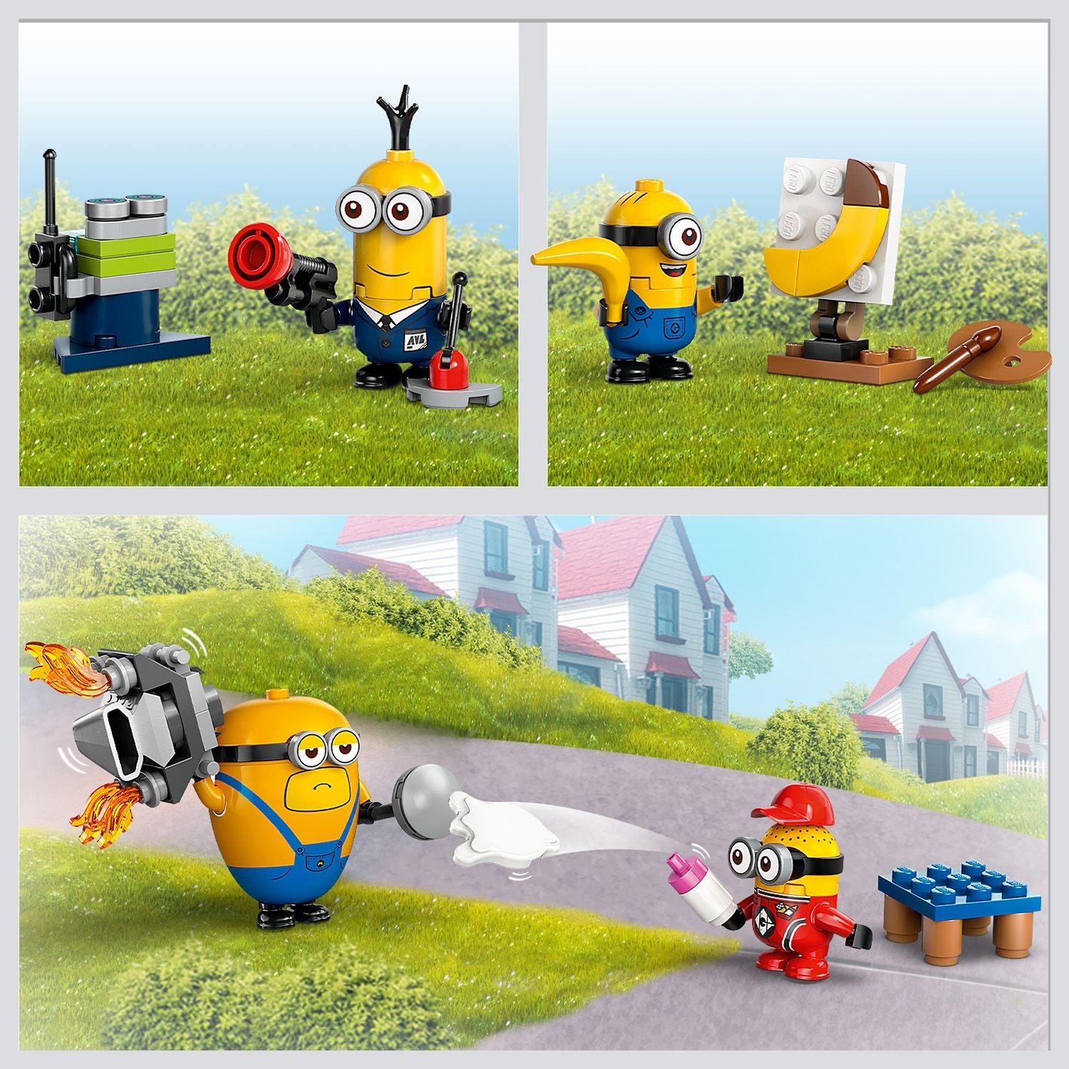 LEGO® Despicable Me 4 Minions and Banana Car - Đồ chơi lắp ráp Xe Chuối và Minions - LEGO 75580 LEGO - ảnh 1 - LEGO Sets