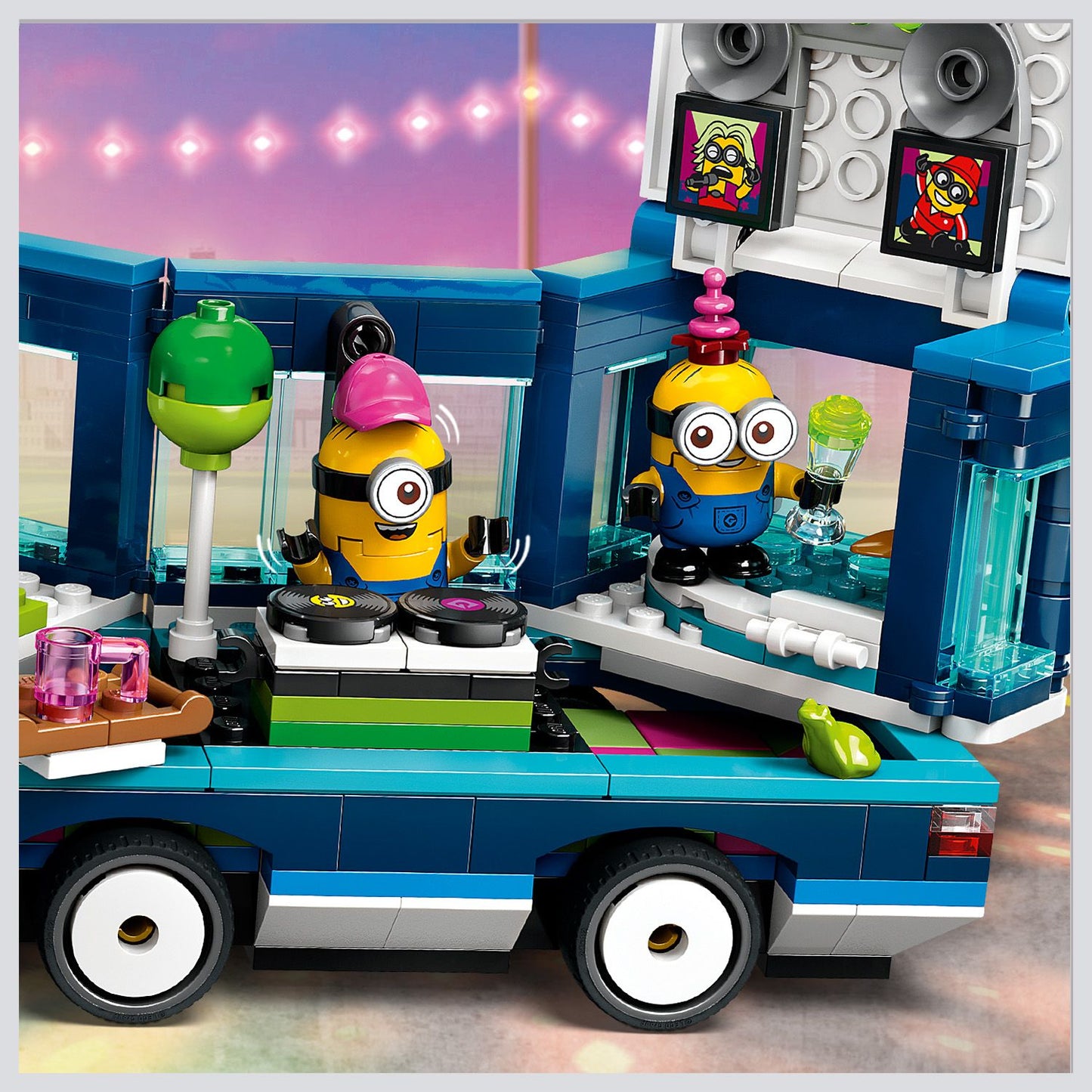 LEGO® Despicable Me 4 Minions’ Music Party Bus - Đồ Chơi Lắp Ráp Xe Buýt Tiệc Tùng Minion - LEGO 75581 LEGO - ảnh 2 - Đồ chơi