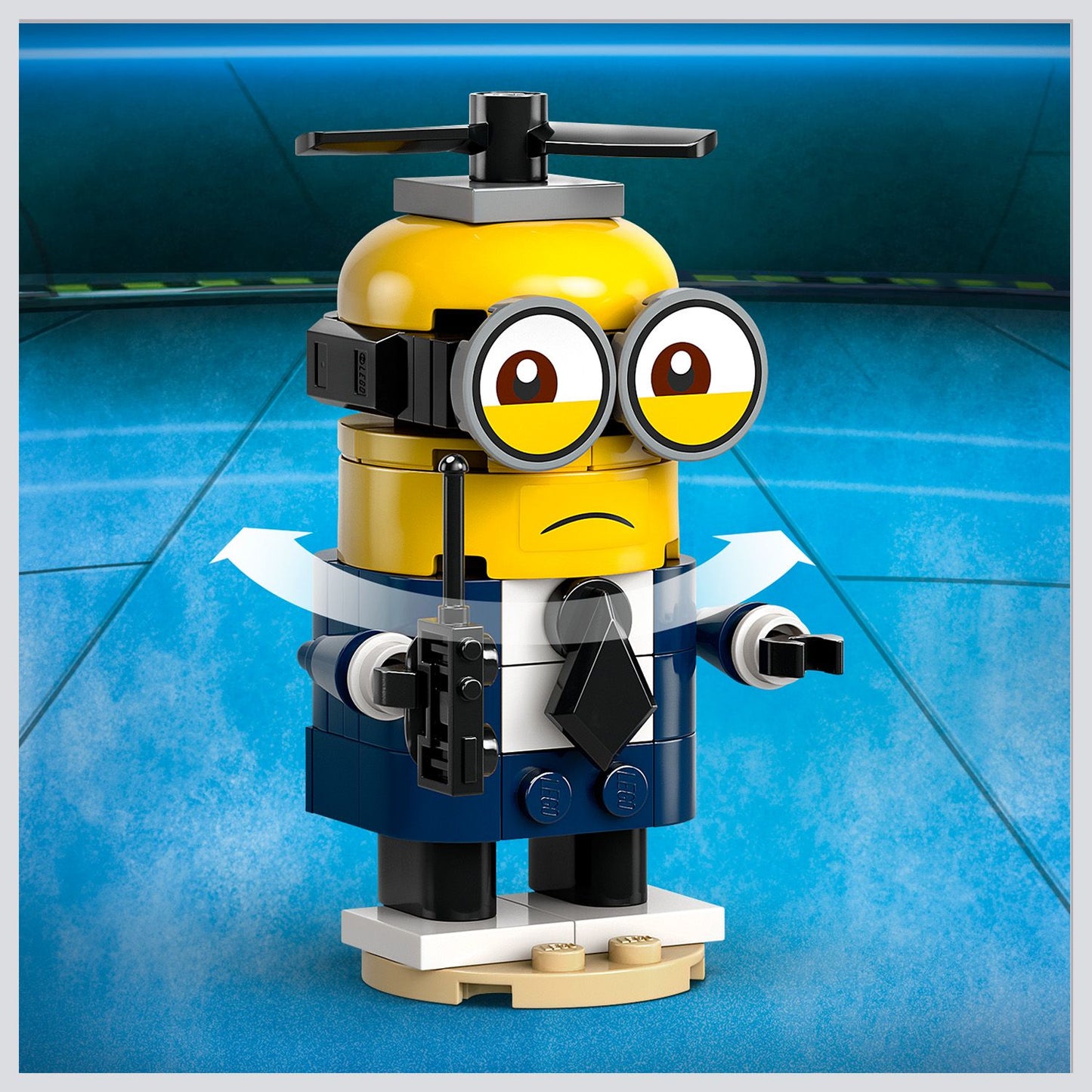 LEGO® Despicable Me 4 Brick-Built Gru and Minions - Bộ lắp ráp mô hình Gru và Minions nhảy múa - LEGO 75582