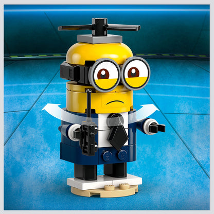 LEGO® Despicable Me 4 Brick-Built Gru and Minions - Bộ lắp ráp mô hình Gru và Minions nhảy múa - LEGO 75582
