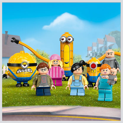 LEGO® Despicable Me 4 Minions and Gru's Family Mansion - Bộ Đồ Chơi Lắp Ráp Biệt Thự Gia Đình Gru - LEGO 75583 LEGO - ảnh 2 -