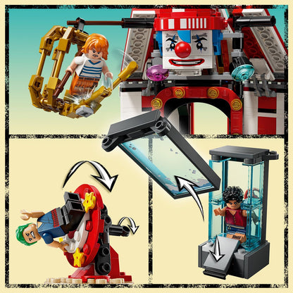 LEGO® ONE PIECE Buggy the Clown’s Circus Tent - Bộ Lắp Ráp Rạp Xiếc Của Hề Buggy LEGO 75637 LEGO - ảnh 3 - LEGO Sets