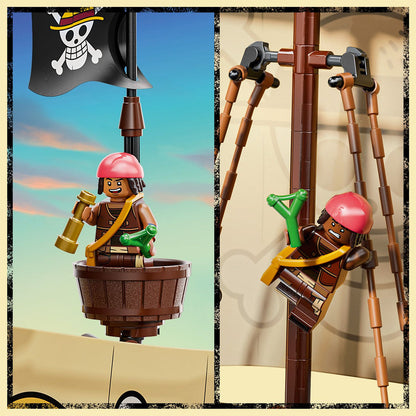 LEGO® ONE PIECE The Going Merry Pirate Ship - Mô Hình Tàu Hải Tặc LEGO 75639 AG LEGO® Certified Stores - ảnh 3 - LEGO Sets