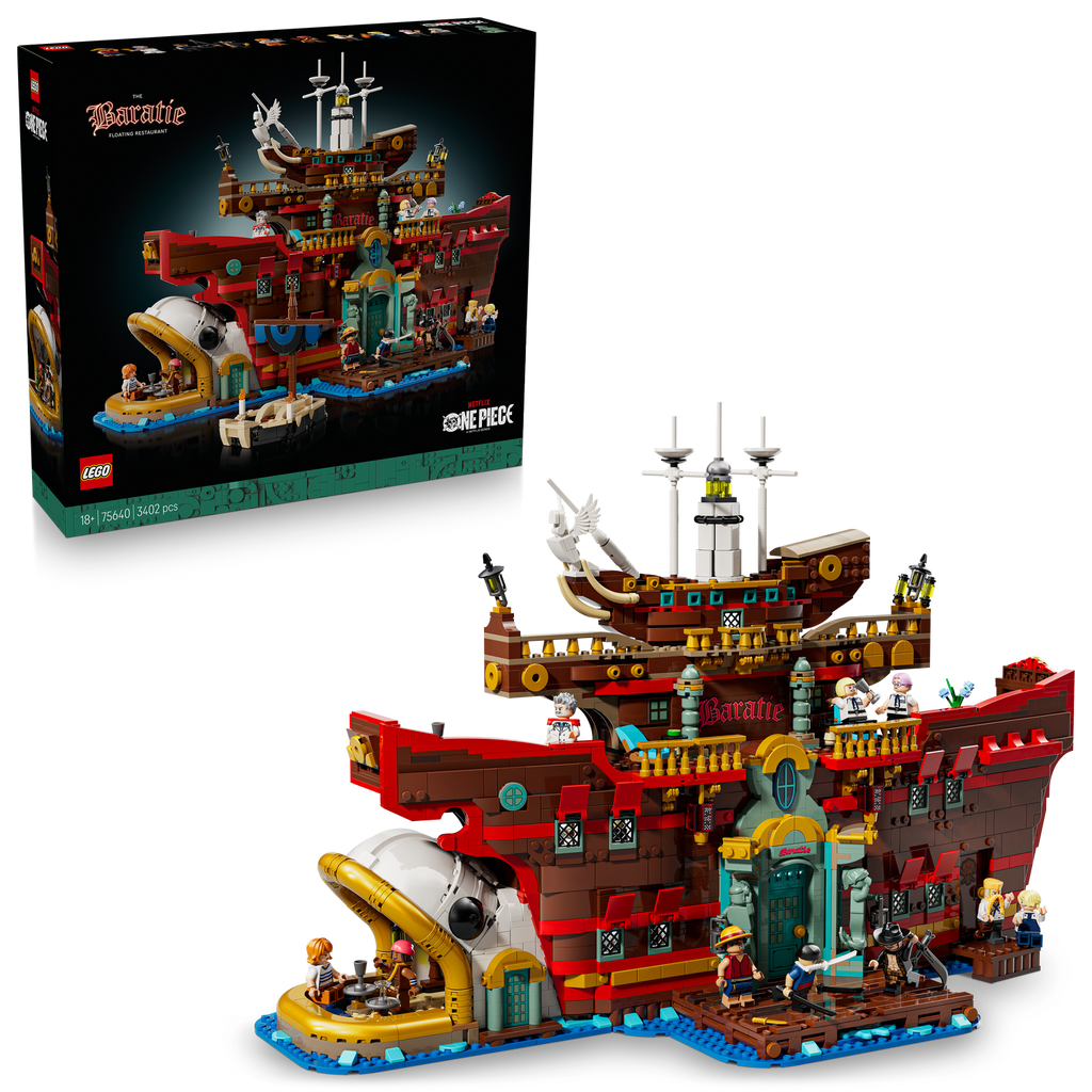 LEGO® ONE PIECE The Baratie Floating Restaurant (75640) Mô Hình Nhà Hàng Nổi One Piece LEGO LEGO - ảnh 3 - LEGO Set