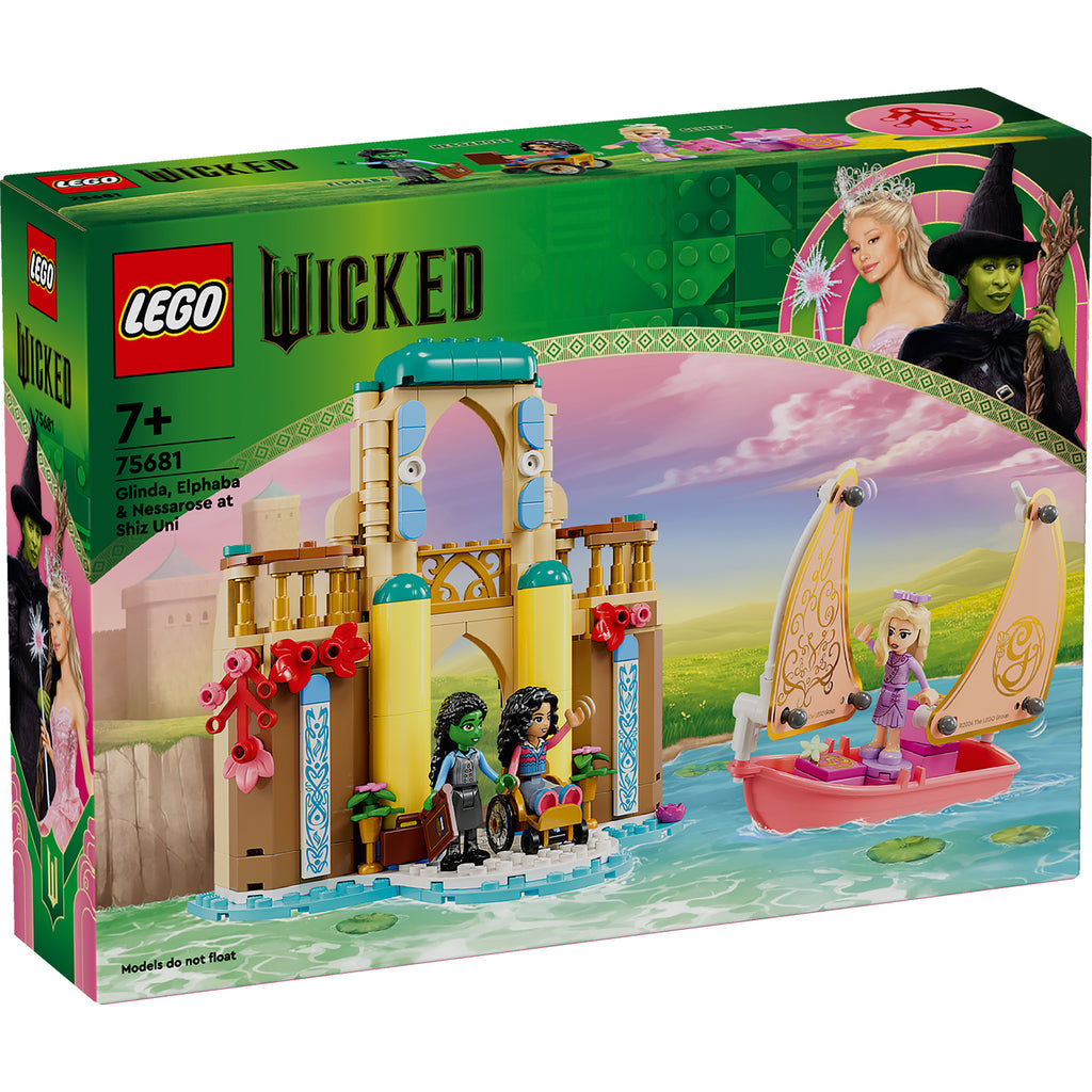 LEGO® Wicked Glinda, Elphaba & Nessarose at Shiz University - Bộ Lắp Ráp Đại Học Shiz - LEGO 75681 - Hình ảnh sản phẩm