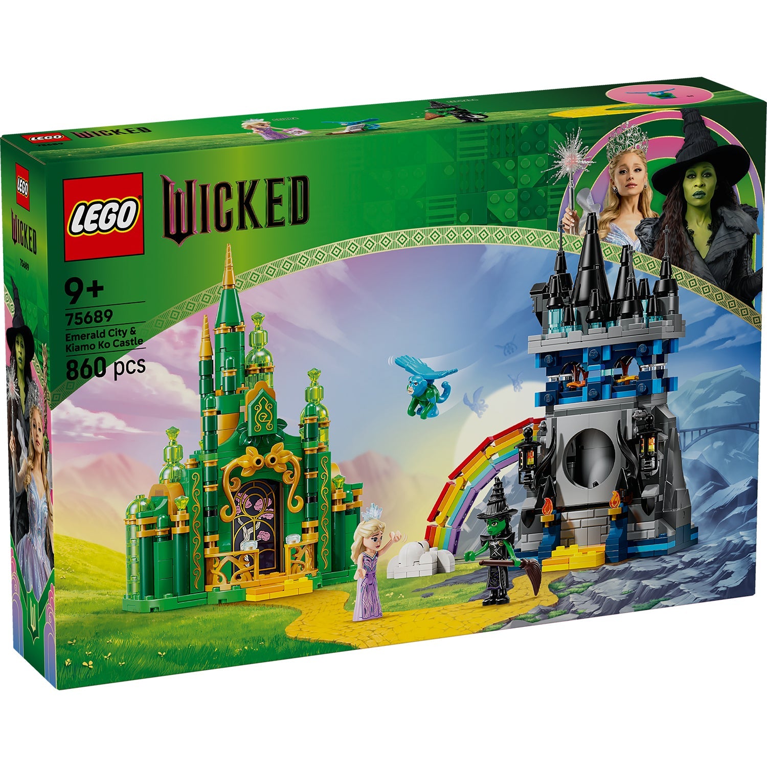 LEGO® Wicked Emerald City & Kiamo Ko Castle - Đồ Chơi Lắp Ráp Lego 75689 - Hình ảnh sản phẩm