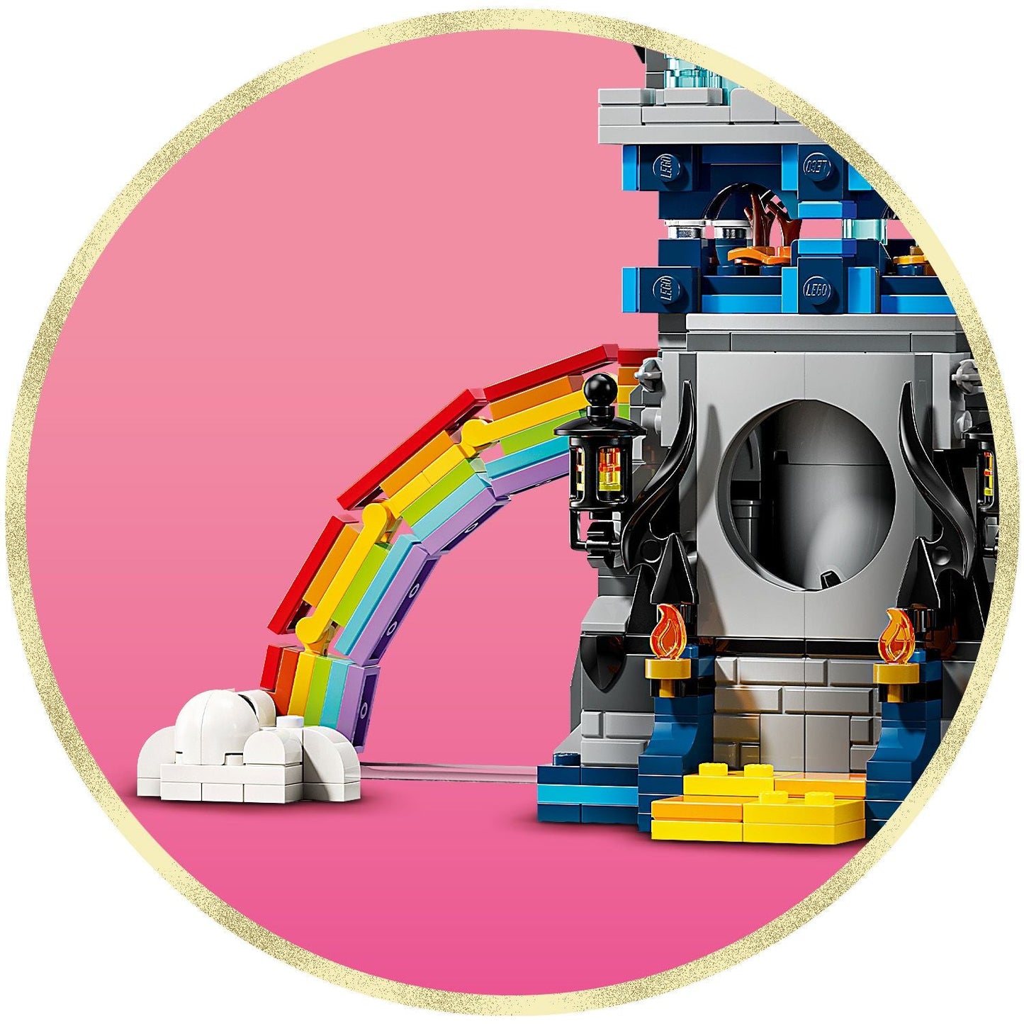 LEGO® Wicked Emerald City & Kiamo Ko Castle - Đồ Chơi Lắp Ráp Lego 75689 LEGO - ảnh 4 - Lego