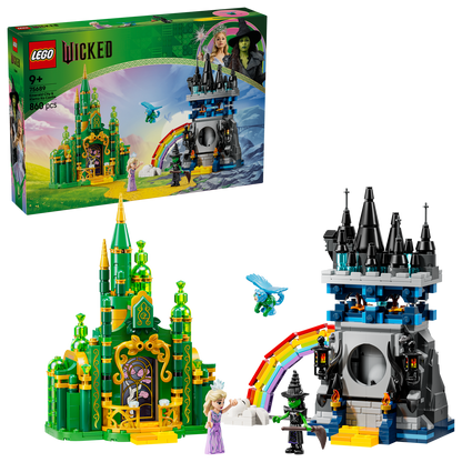 LEGO® Wicked Emerald City & Kiamo Ko Castle - Đồ Chơi Lắp Ráp Lego 75689