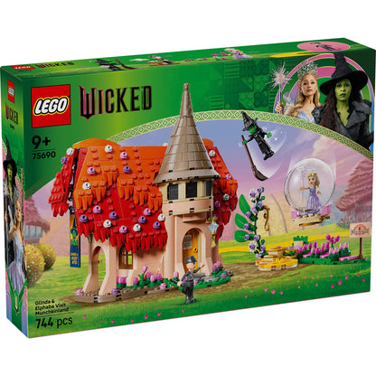 LEGO® Wicked Glinda & Elphaba Visit Munchkinland Đồ Chơi Lắp Ráp Nhà Munchkin LEGO 75690 - Hình ảnh sản phẩm