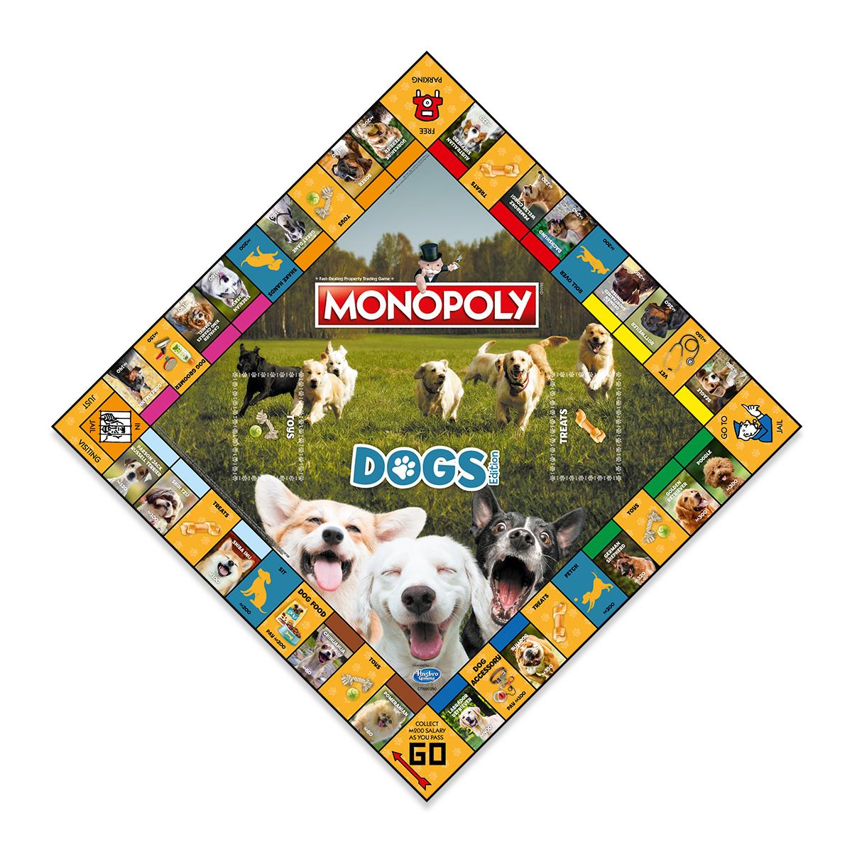 Dogs Monopoly Board Game - Cờ Tỷ Phú Chủ Đề Thú Cưng - Winning Moves UK - Góc nhìn khác 3