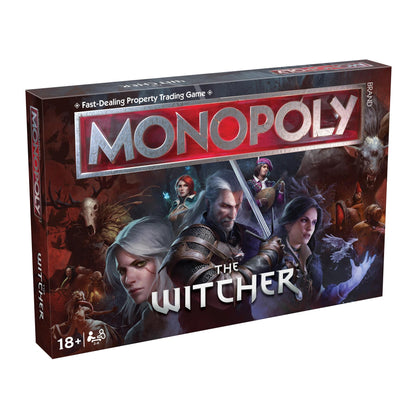 The Witcher Monopoly Board Game - Cờ Tỷ Phú Phiên Bản Witcher - Winning Moves - Hình ảnh sản phẩm
