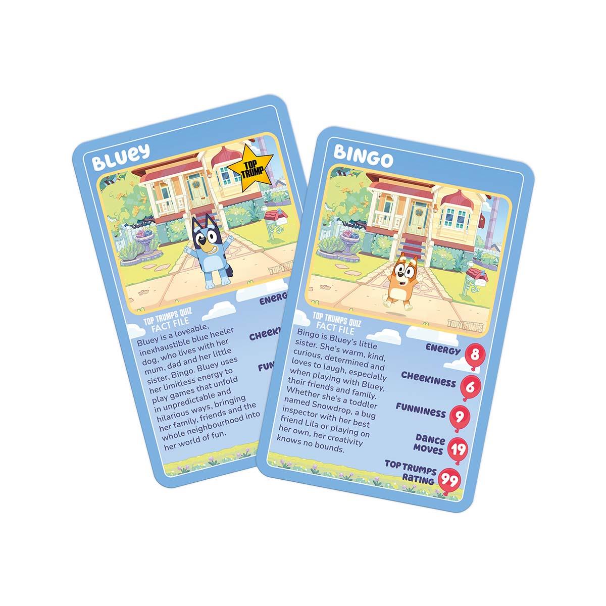 Bluey Top Trumps Card Game - Trò Chơi Thẻ Bài Trẻ Em - Winning Moves - Góc nhìn khác 3