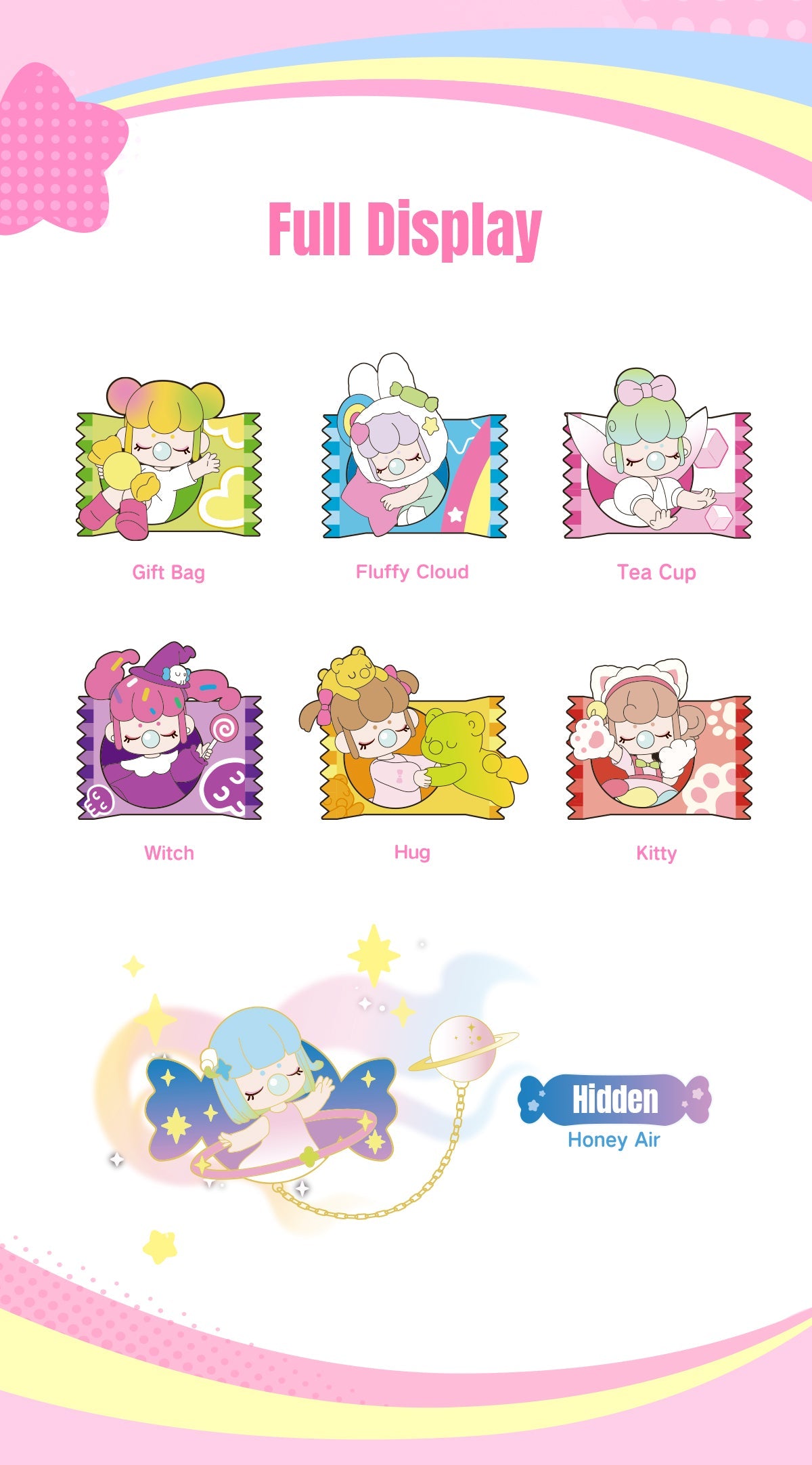 Rolife Nanci Sweet Time Badge Blind Box - Huy hiệu Blind Box trang trí - Rolife