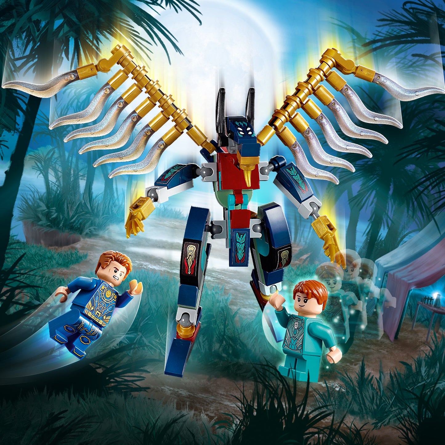 LEGO® Marvel Eternals’ Aerial Assault - Đồ Chơi Lắp Ráp Siêu Anh Hùng - LEGO 76145 LEGO - ảnh 4 - LEGO Marvel