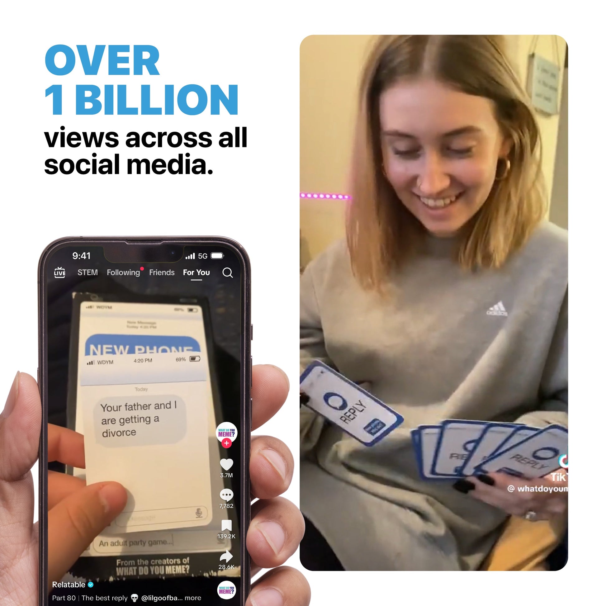 New Phone, Who Dis?™ Text Message Party Card Game - Board Game Thẻ Bài Tiệc Tùng - Relatable - Hình ảnh bổ sung 4