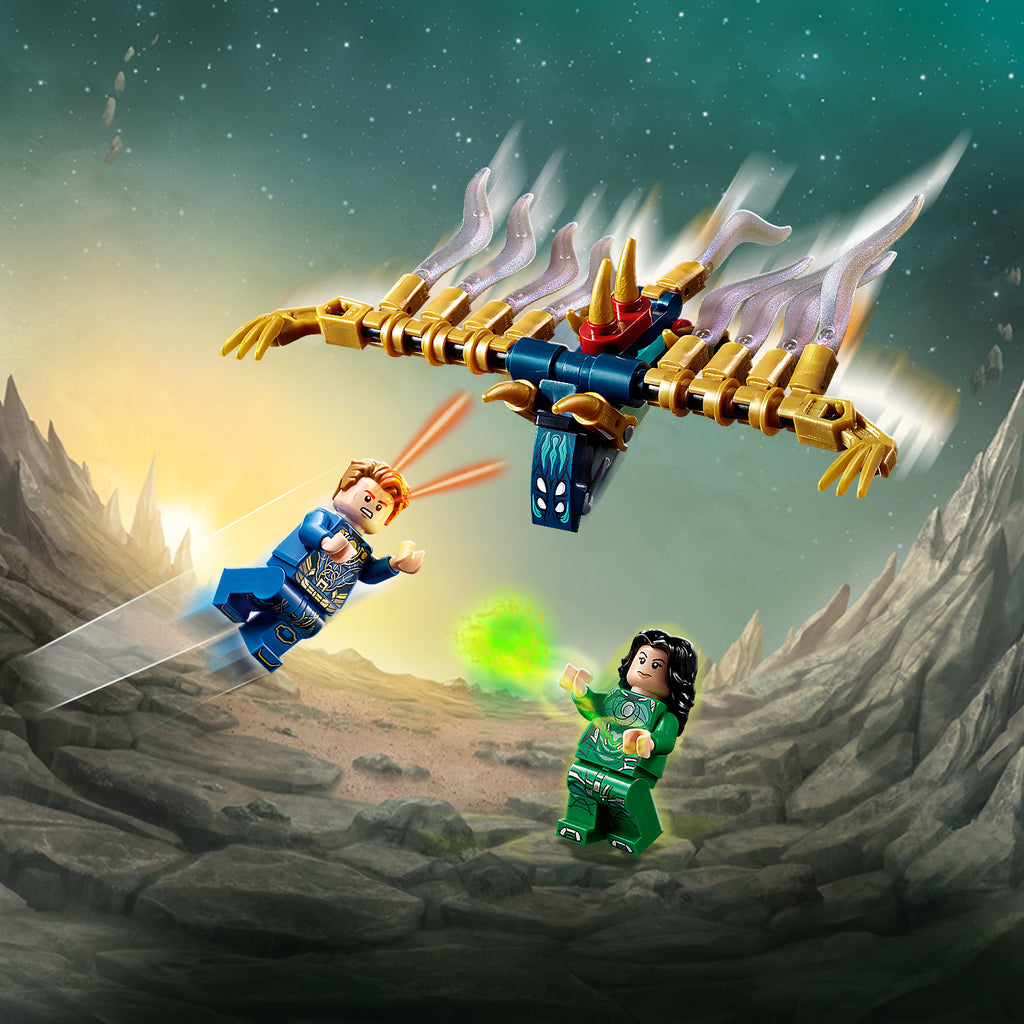LEGO® Marvel The Eternals In Arishem’s Shadow - Đồ Chơi Lắp Ráp Mô Hình Siêu Anh Hùng LEGO 76155 - Hình ảnh bổ sung 8