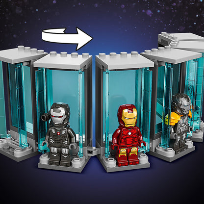 LEGO® Marvel Iron Man Armory - Đồ Chơi Lắp Ráp Phòng Trưng Bày Giáp - LEGO 76216 LEGO - ảnh 3 - Lego