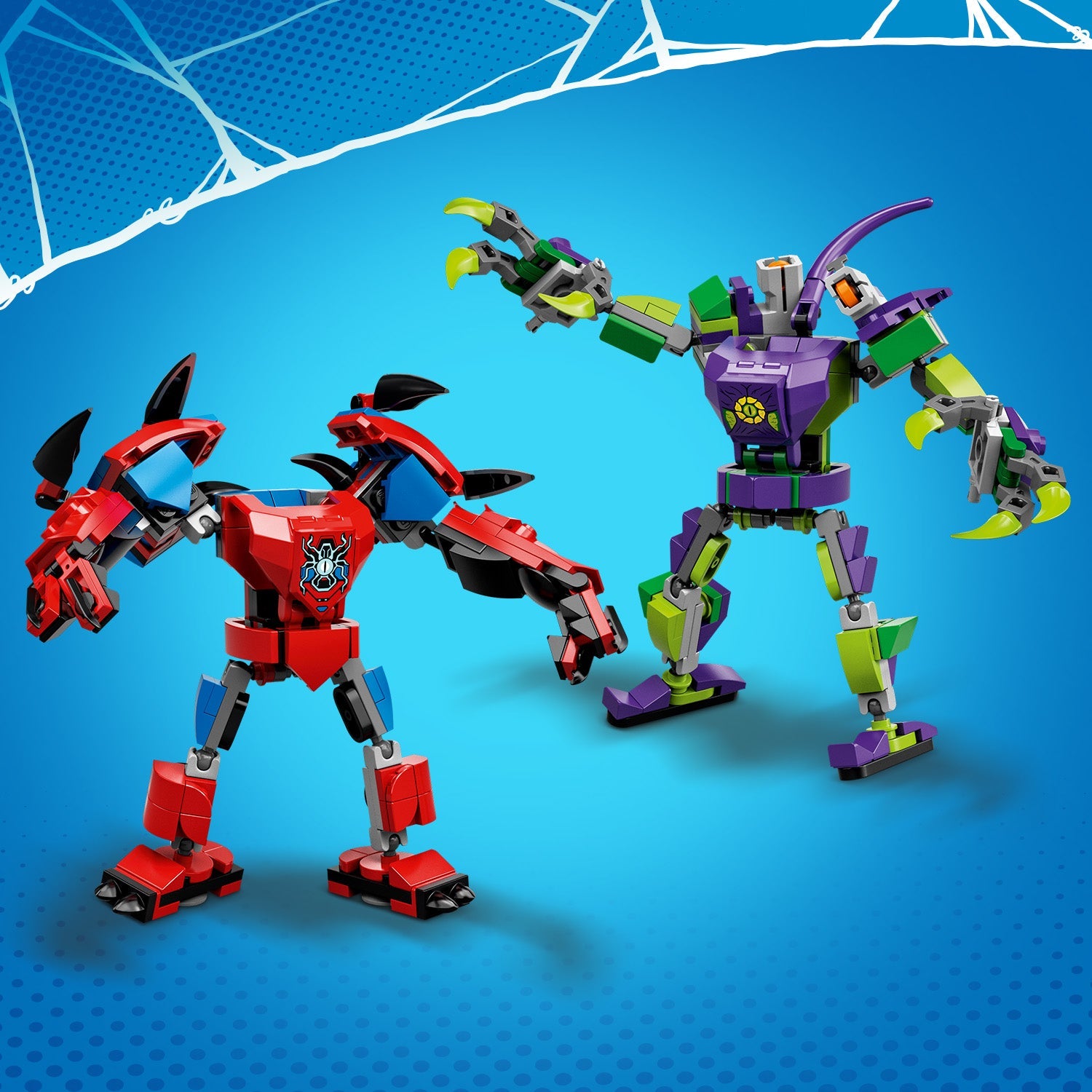 LEGO® Marvel Spider-Man & Green Goblin Mech Battle Đồ Chơi Lắp Ráp Robot Siêu Anh Hùng (76219) LEGO - ảnh 3 - LEGO Sets