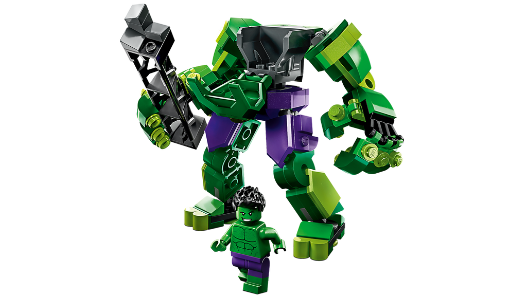 LEGO® Marvel Hulk Mech Armor - Mô Hình Giáp Robot Hulk - LEGO 76241 - Góc nhìn khác 3