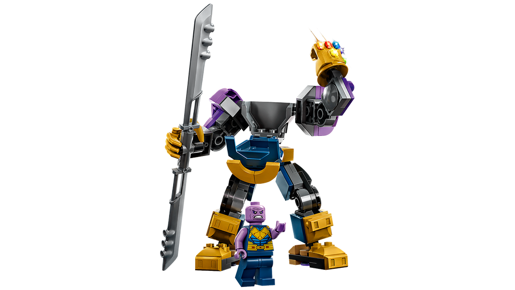 LEGO® Marvel Thanos Mech Armor - Mô hình lắp ráp Chiến giáp Robot Thanos - LEGO 76242 - Hình ảnh bổ sung 6