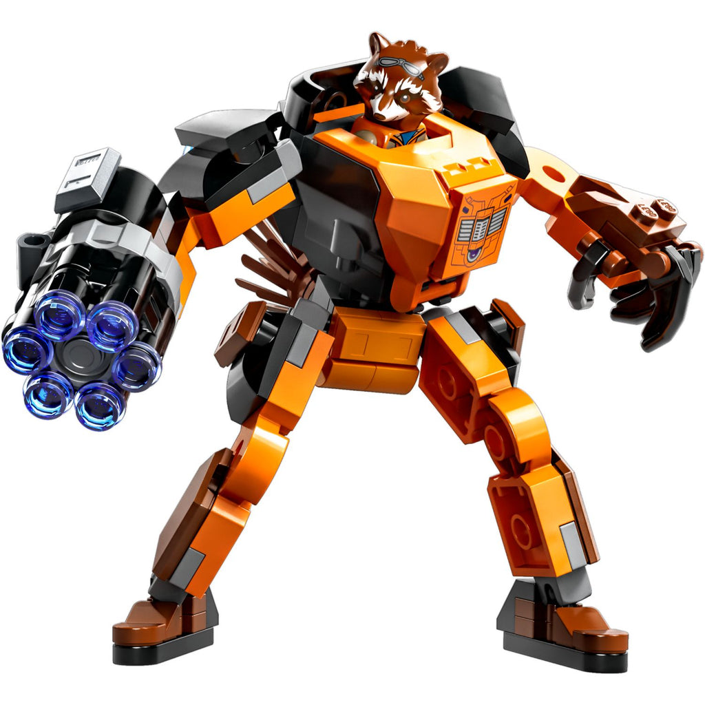 LEGO® Marvel Rocket Mech Armor Mô Hình Robot Chiến Đấu 76243 - Hình ảnh chi tiết 2