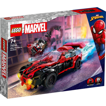 LEGO® Marvel Miles Morales vs. Morbius - Đồ Chơi Lắp Ráp Siêu Xe Người Nhện - LEGO 76244 - Hình ảnh sản phẩm