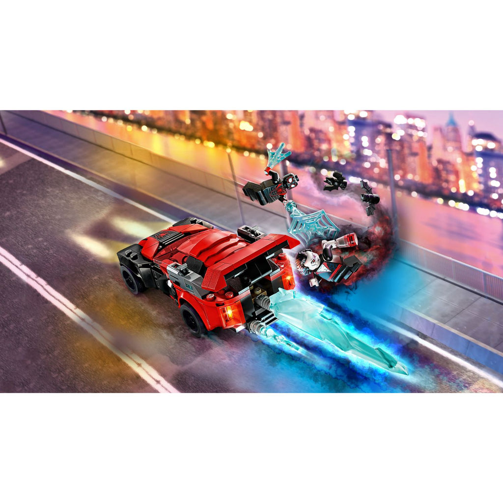 LEGO® Marvel Miles Morales vs. Morbius - Đồ Chơi Lắp Ráp Siêu Xe Người Nhện - LEGO 76244 - Hình ảnh bổ sung 9