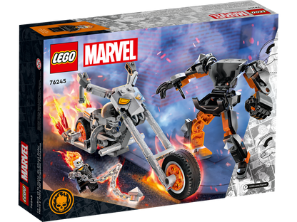 LEGO® Marvel Ghost Rider Mech & Bike - Bộ lắp ráp Robot và Xe mô tô - LEGO 76245 - Hình ảnh bổ sung 6