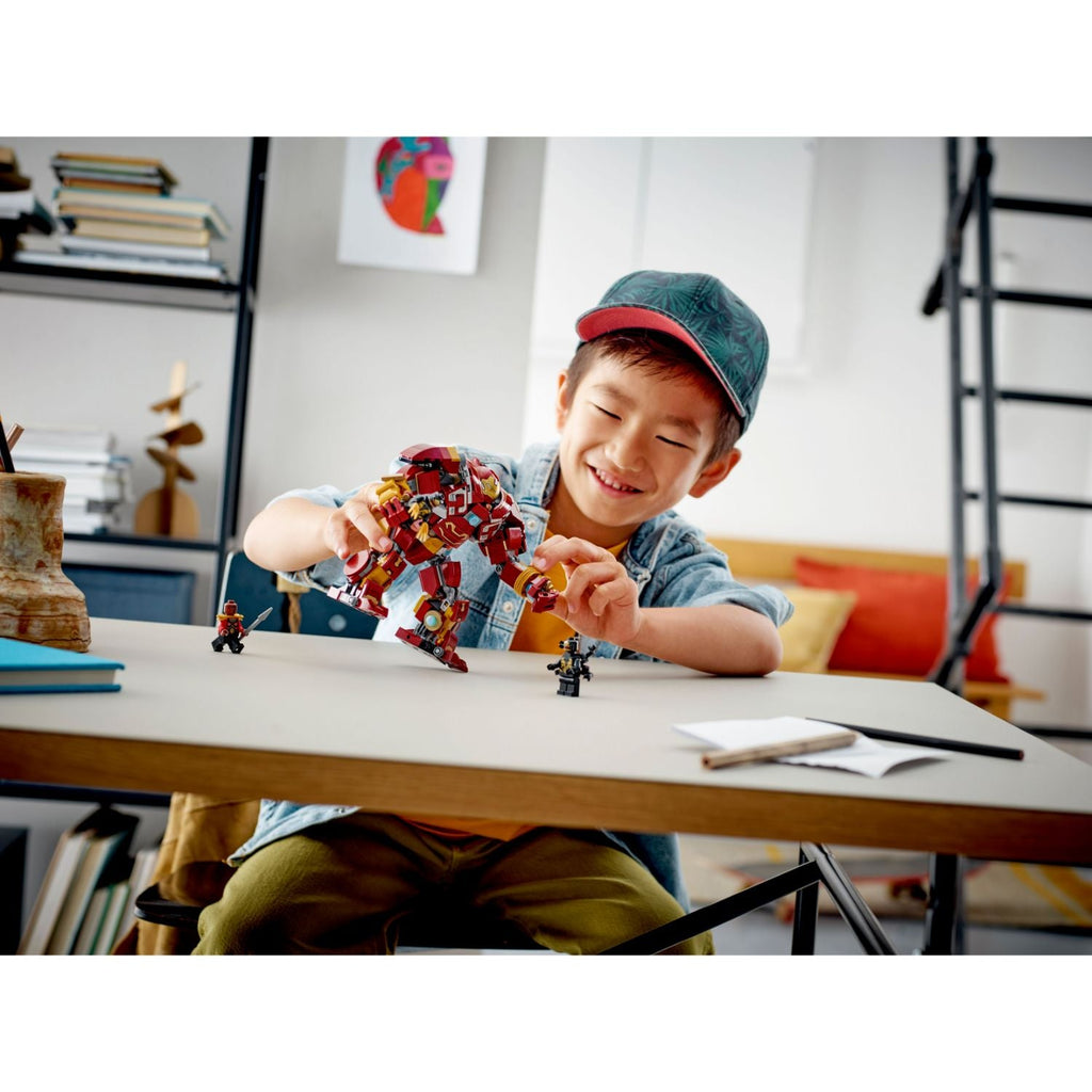 LEGO® Marvel The Hulkbuster: The Battle of Wakanda - Đồ chơi lắp ráp Robot Mech Marvel LEGO 76247 LEGO - ảnh 3 - Lego