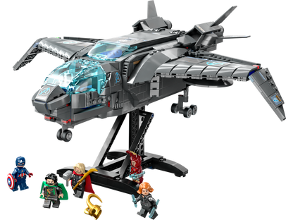 LEGO® Marvel The Avengers Quinjet - Mô hình Máy bay Chiến đấu Siêu anh hùng - LEGO 76248 - Hình ảnh chi tiết 2