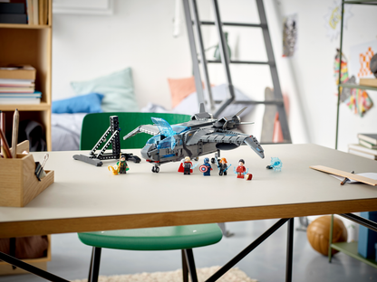 LEGO® Marvel The Avengers Quinjet - Mô hình Máy bay Chiến đấu Siêu anh hùng - LEGO 76248 - Góc nhìn khác 3
