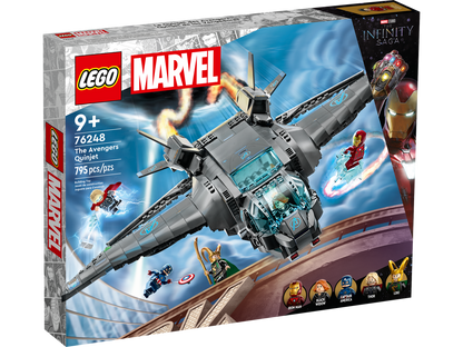 LEGO® Marvel The Avengers Quinjet - Mô hình Máy bay Chiến đấu Siêu anh hùng - LEGO 76248 - Hình ảnh sản phẩm