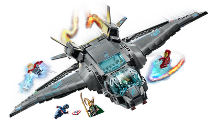 LEGO® Marvel The Avengers Quinjet - Mô hình Máy bay Chiến đấu Siêu anh hùng - LEGO 76248 - Hình ảnh bổ sung 4